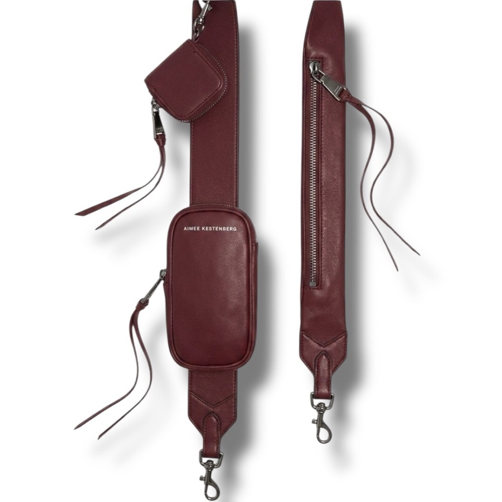 AIMEE KESTENBERG Cargo Strap (Oxblood)